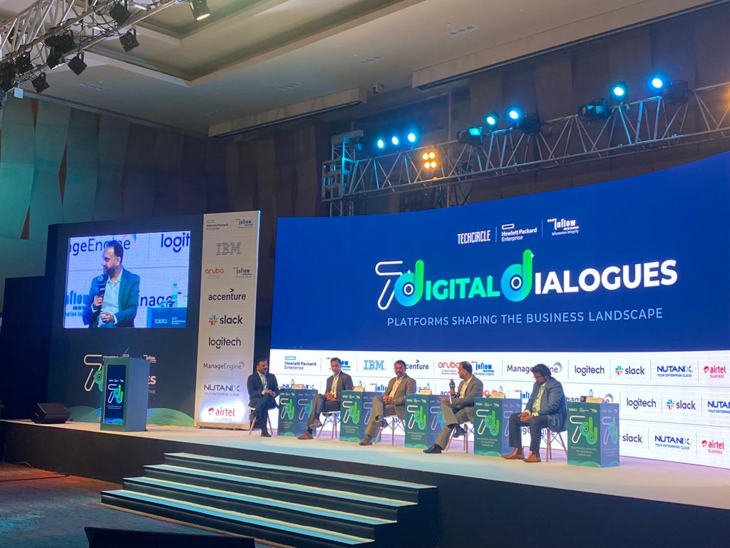 TechCircleIndia's tweet photo. Catch @shalilgupta @MosaicDigitalIN in conversation with RaviKiran S Avvaru @apollotyres, Hariharan Iyer @TheRaymondLtd, Dhaval Pandya @PiramalGroup, Ayan De @ExideLife & @sanjayojha2010 @IBM about preparing for the next wave of growth: https://t.co/4Ryfu6Mvrz #TECHCIRCLE7DD https://t.co/1n82IONGJp
