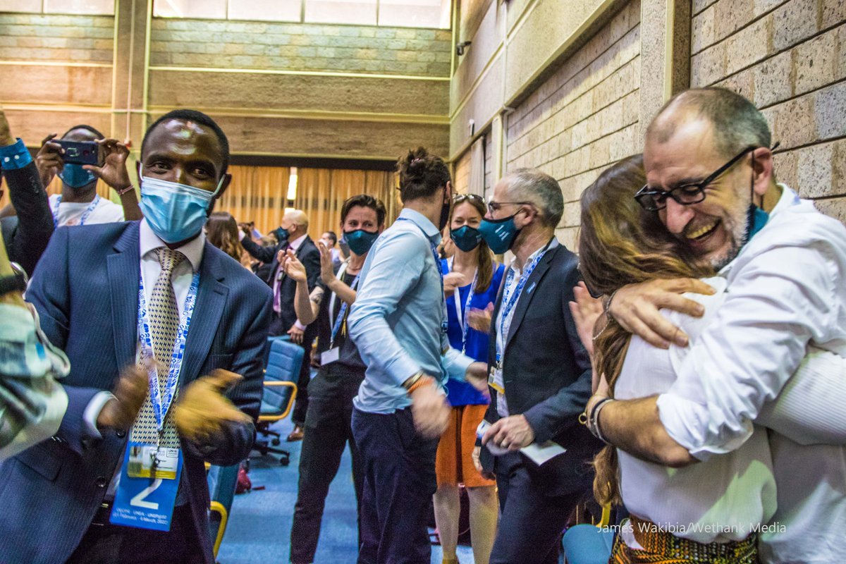 Albeit too early, I join millions across the world celebrating decision by the UNEA adopting a resolution that will pave way for establishment of a Global Plastics Treaty by 2024 to stop plastic pollution. It shows the world is now aware to the threat posed by plastic pollution.