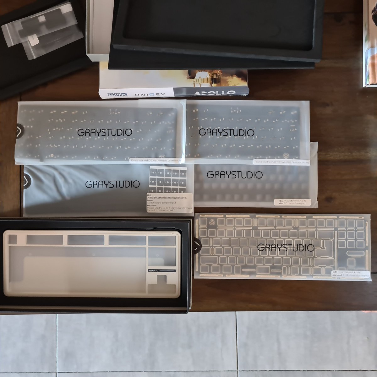 keikun17's tweet photo. New keeb day
#graystudio #Space80 Apollo (cream) https://t.co/UoRNlZE1h2