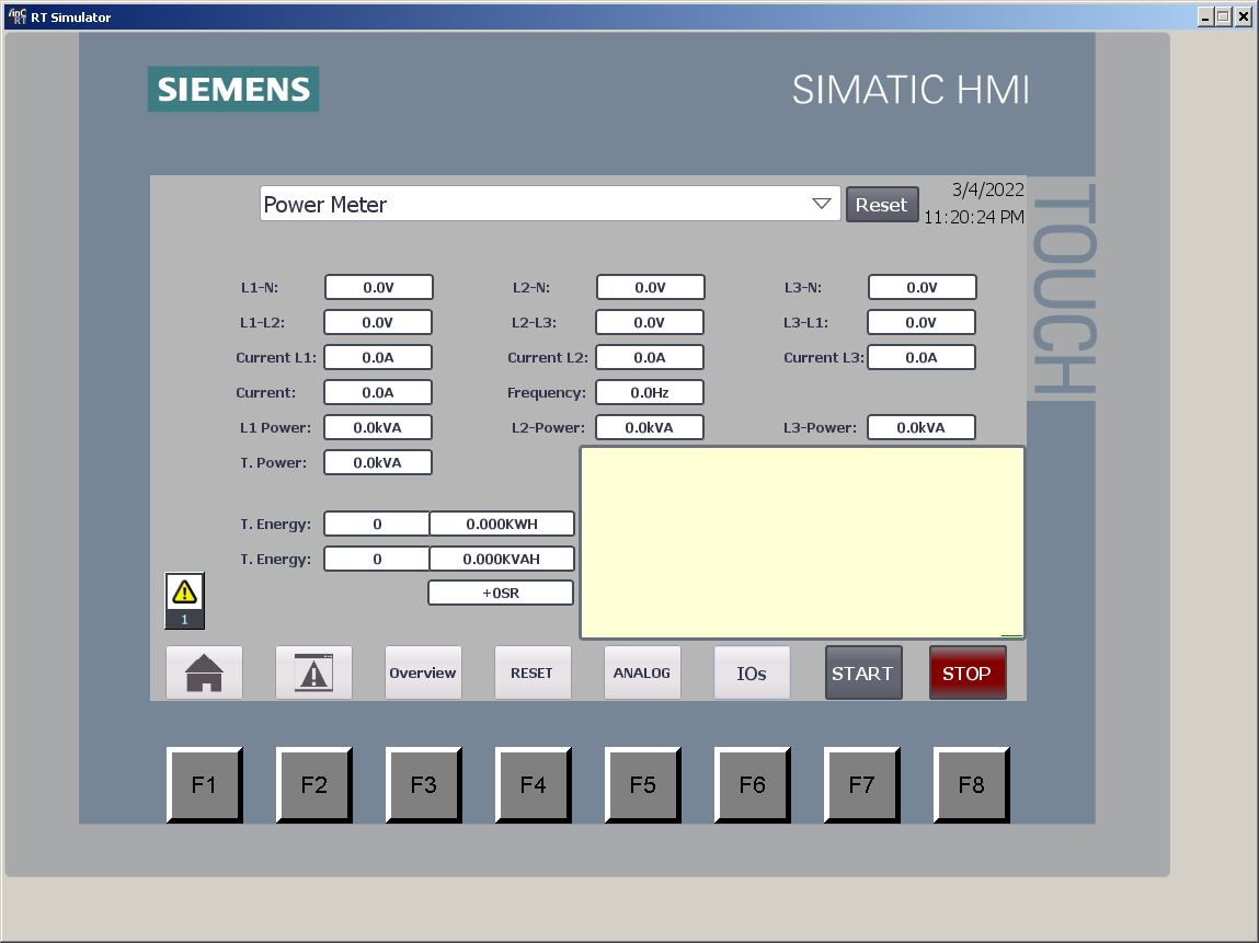 a_iplc's tweet photo. Client has old #Air_Compressor with faulty controller system.
#SIEMENS #PLC and #HMI and also #VFD drive to control #Compressor #speed.
Also we add #ModBUS #PowerMeter to measure electrical consumption.

#iPLCa is 
#Your_Automation_Manager https://t.co/6XIkz2iJnE