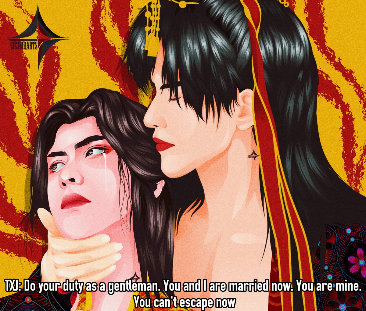 ciejeiiiarts's tweet photo. Mo Ran and Chu Wanning (RanWan) Cosplay Fanart ❤💛
Ranwan cosplay by,
Moran (0.5)/ TXJ: 朕我一下(weibo)
Chu Wanning/ Chu Fei: CASO-卡索 (weibo)
🔍Source: CASO-卡索 (weibo)
#ciejeiiiarts #RanWan #MorRan #chuwanning #thehuskyandhiswhitecatshizun #2ha #erha #shizun https://t.co/pa9Q6MURPP
