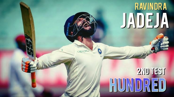 Isitsotweets's tweet photo. #Jaddu the Rockstar 🎸⭐
2nd test hundred... ✌

#INDvSL #RavindraJadeja 
#SirJadeja #CSK https://t.co/rB1jujwHS8