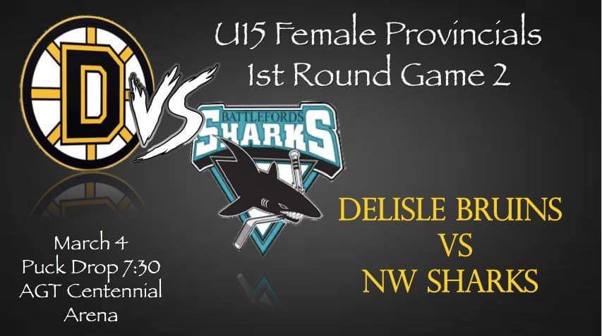 4-3 OT win for the U15A Bruins..moving on to Round 2!