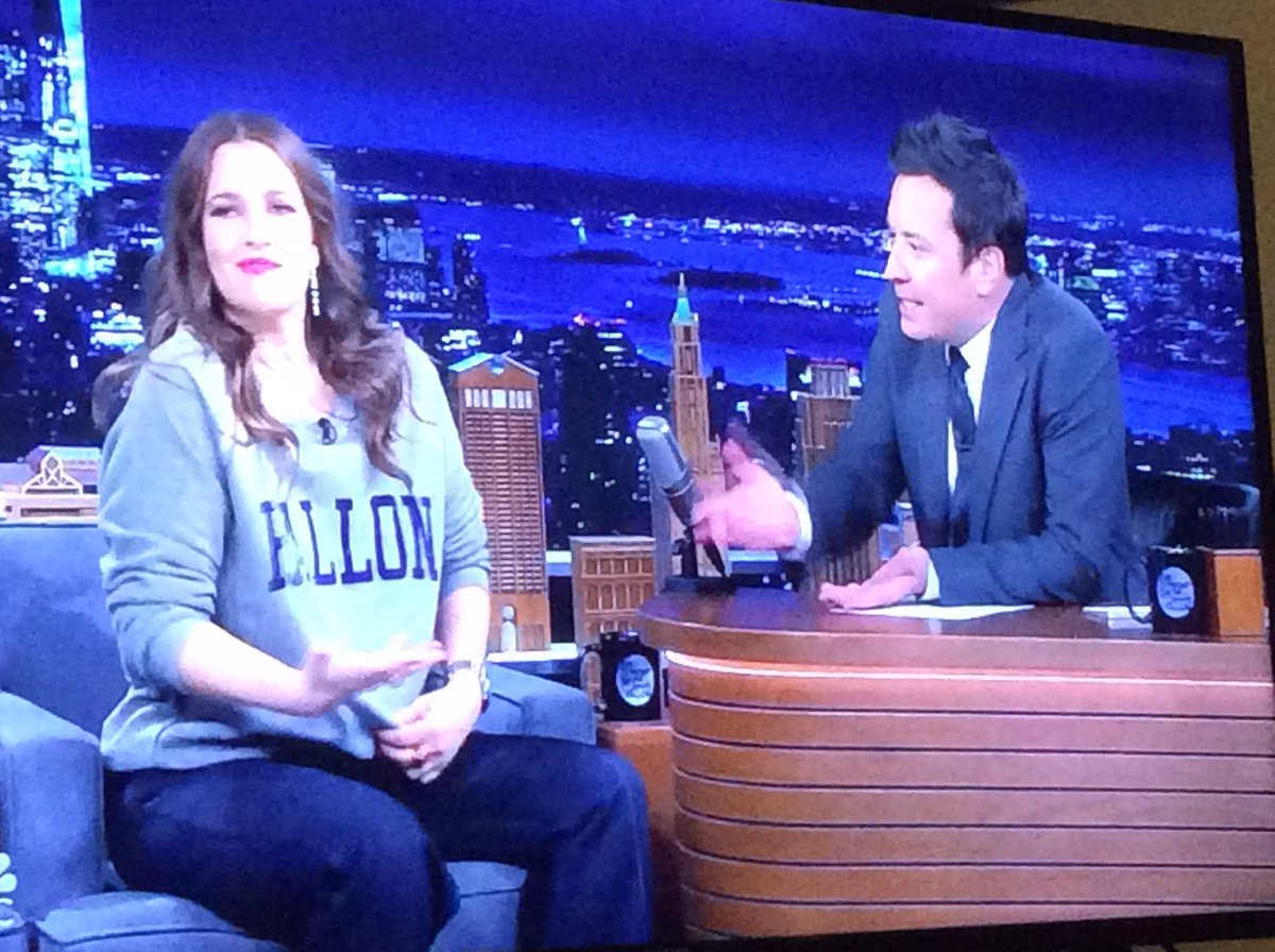 joseramonmarmtz's tweet photo. .@DrewBarrymore is proud to be #TeamFallon!
#FallonTonight @FallonTonight @jimmyfallon https://t.co/Su0fatyvAW