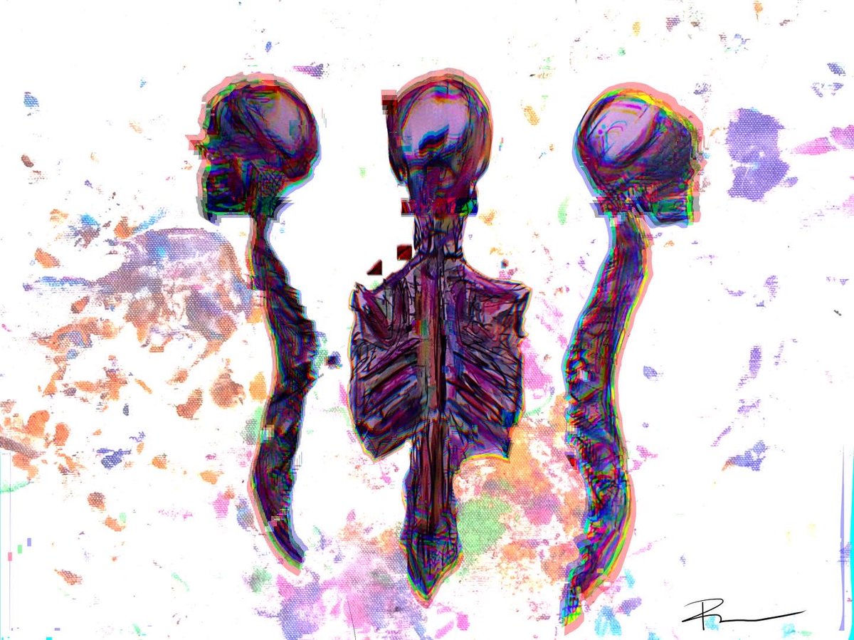 PrissyPopArt's tweet photo. Used my babies art as the underlay to this #NFT based on an old original anatomy print I made in 2020. <swipe>
.
#anatomy #nft #lukart #inpso #womeninnft #WomenInScience https://t.co/7vAbrlDfge