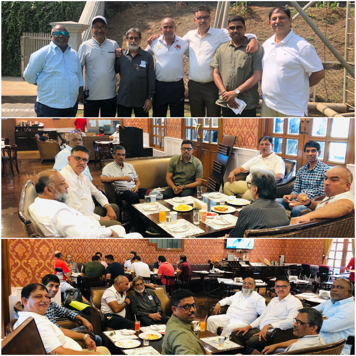 मुंबई क्रिकेट असोसिएशन मान्यताप्राप्त गिरनार आयोजित अंतर इस्पितळ क्रिकेट स्पर्धा (अंतिम फेरी) क्रिकेट स्पर्धेसाठी उपस्थित,
मुंबई विद्यापीठ क्रिकेट अध्यक्ष निवड समिती अध्यक्ष श्री. निलेश भोसले तसेच मुंबई क्रिकेट असोसिएशन स्पर्धा समिती सदस्य उपस्थित होते. 🚩🚩🚩<a href="/AUThackeray/">Aaditya Thackeray</a>