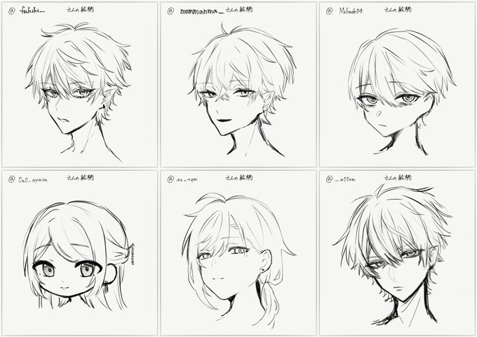 相互さんの絵柄を真似する(1)

比較しやすいようにできるだけ同じ向きから描くことにしました…!
線画だけでどこまで寄せられるか気になったので色は塗りませんでした…💦
リプで呼び出しさせて頂きます🙏 
