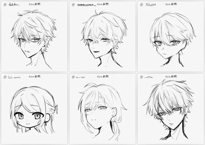 相互さんの絵柄を真似する(1)

比較しやすいようにできるだけ同じ向きから描くことにしました…!
線画だけでどこまで寄せられるか気になったので色は塗りませんでした…💦
リプで呼び出しさせて頂きます🙏 