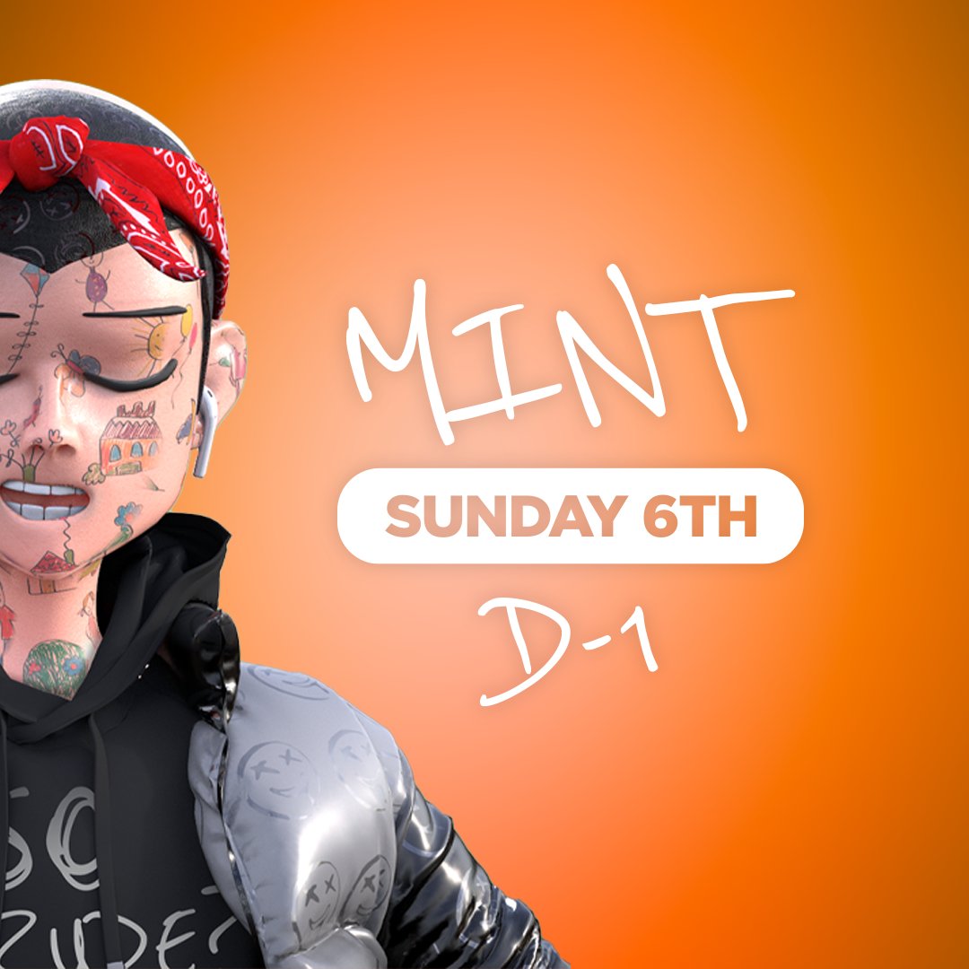 PourThatLean's tweet photo. Our day is coming ! #whysorude

📅 Mint Date: March 6th, 14:00 UTC
📈 Mint Price: 0.29 $ETH https://t.co/A7SScpmm2I