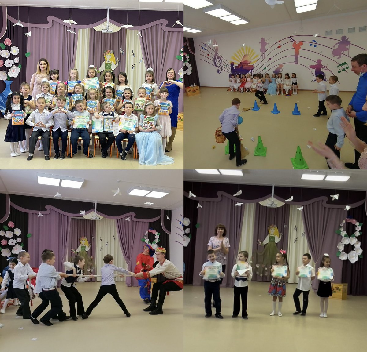 anahit_14's tweet photo. В группе «Лебедь» прошёл праздник посвящённый Международному женскому дню 🌸 

Прекрасные девочки побывали на смотринах у Царя-Гороха,а мужественные мальчики не отдали наших красавиц Царю в невесты
Большое спасибо актёрам 😊

А также ребята подготовили подарки для любимых мам 🌷 https://t.co/2ueHTnWlFQ