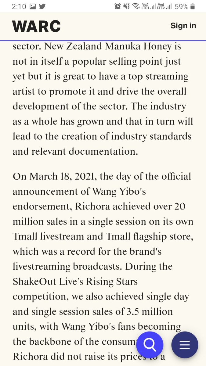 cqlstan's tweet photo. Interesting interview of the CEO of Richora, Jerry Li, in which he mentions Wang Yibo #WangYibo #Richora https://t.co/8qe7odVdM3