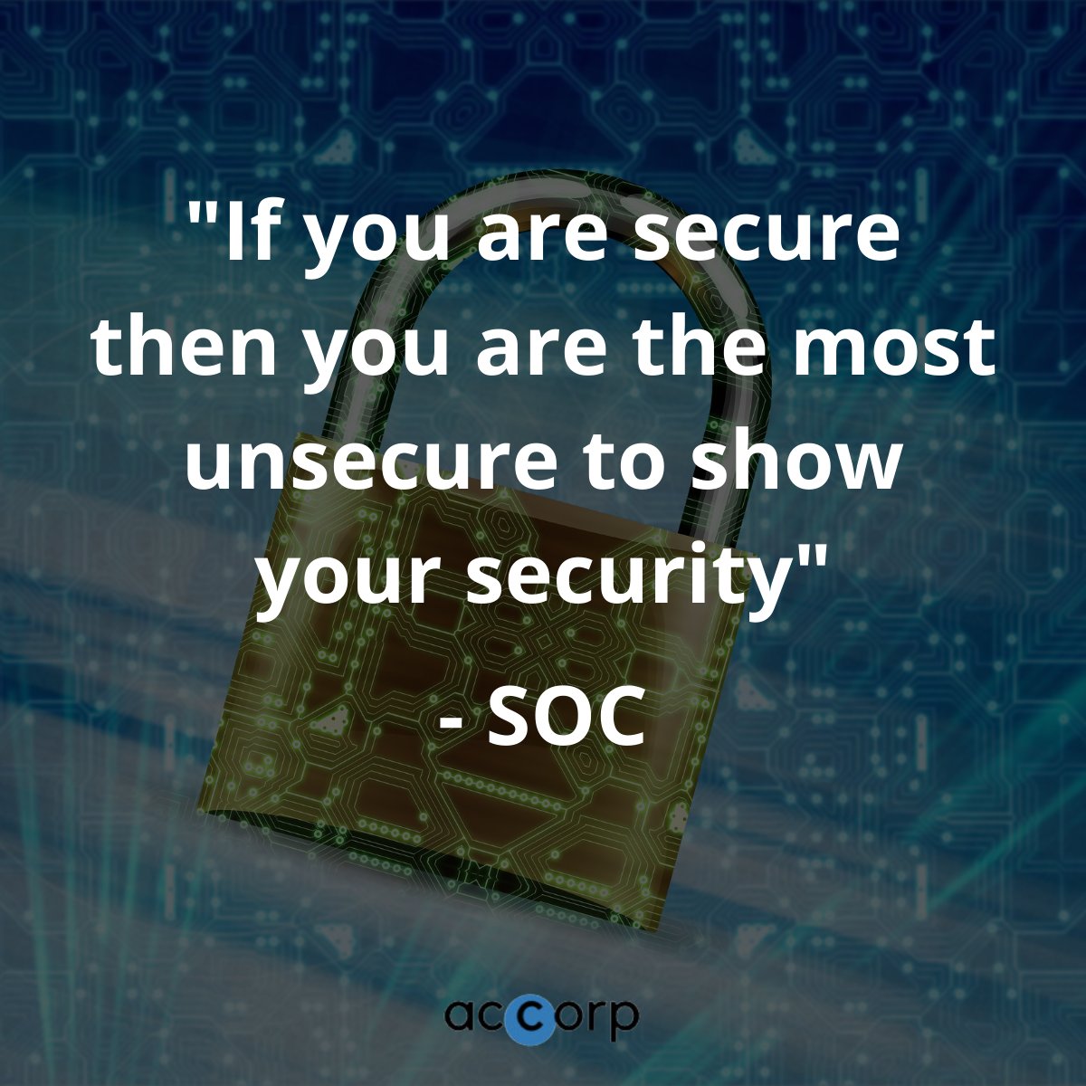 accorp_partner's tweet photo. #security #soc #socreport #soccompliance #system #organisation #control #cyber #securitization #certificates ##assesment #socaudit #organisation #attestation https://t.co/XIq7mlY12m