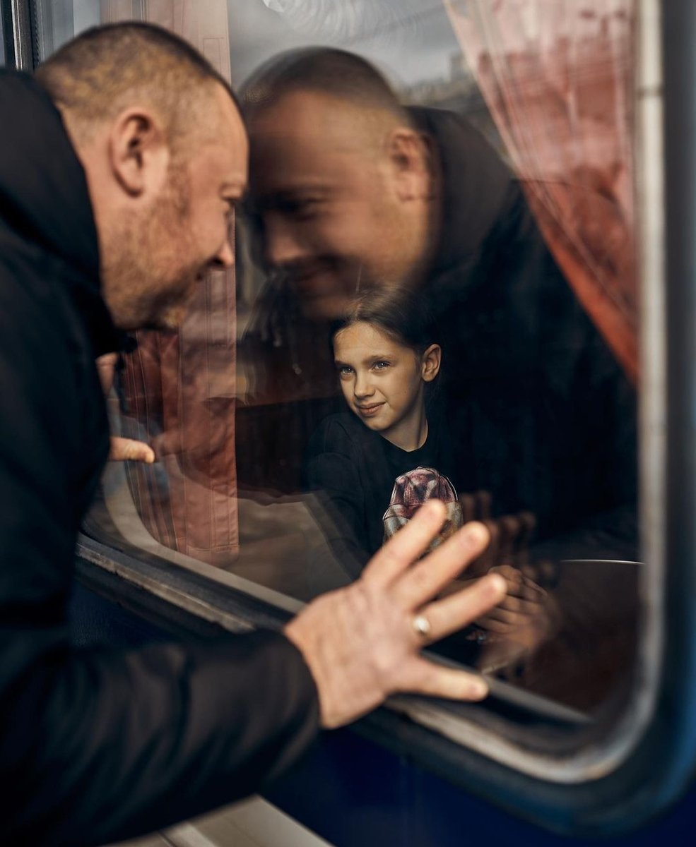 This is how it looks like when families send their children to rescue. May all the families be reunited in free Ukraine soon.

Photo by <a href="/MagnumPhotos/">Magnum Photos</a>