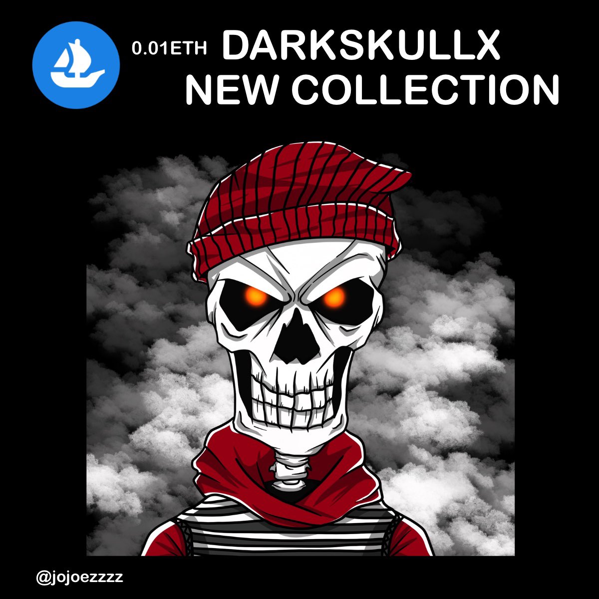 DARKSKULLX (NEW COLLECTION ON OPENSEA) 🤫

opensea.io/collection/dar…

#NFT #NFTs #NFTTHAILAND #NFTThaicommunity #NFTdrops #NFTcollections #Cryptocom #cryptocomnft
