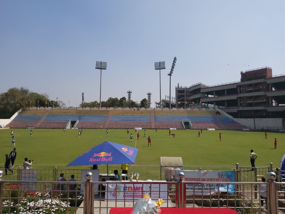 Shaji4Football's tweet photo. 48 mins 1-1
#FDWL Premier League final at Dr Ambedkar Stadium
Signature FC vs Hans Women FC https://t.co/KqpVfXGNp6