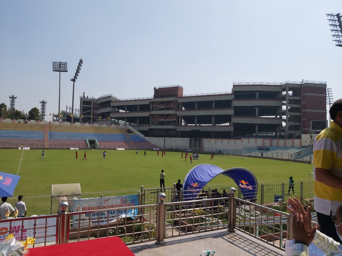 Shaji4Football's tweet photo. 48 mins 1-1
#FDWL Premier League final at Dr Ambedkar Stadium
Signature FC vs Hans Women FC https://t.co/KqpVfXGNp6