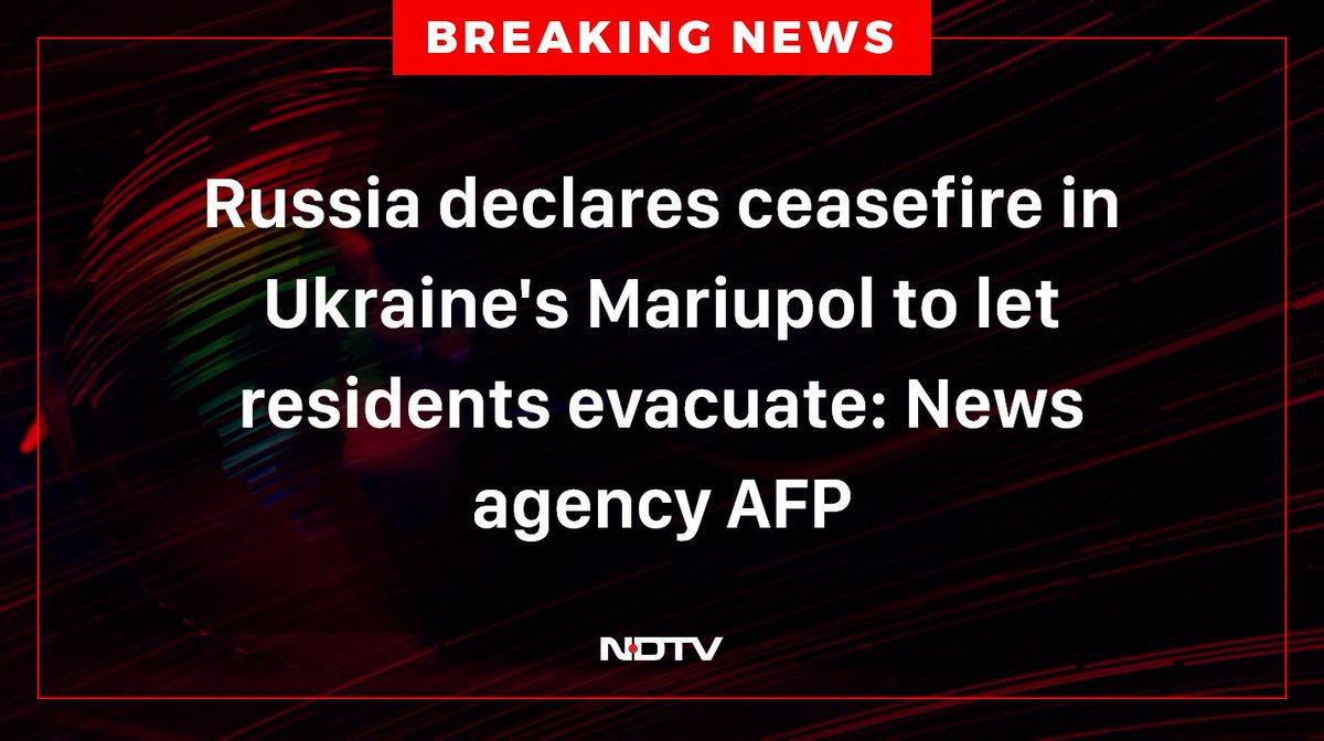 ndtv's tweet photo. 🔴 #UkraineRussiaWar https://t.co/TUjrW5Pmv8