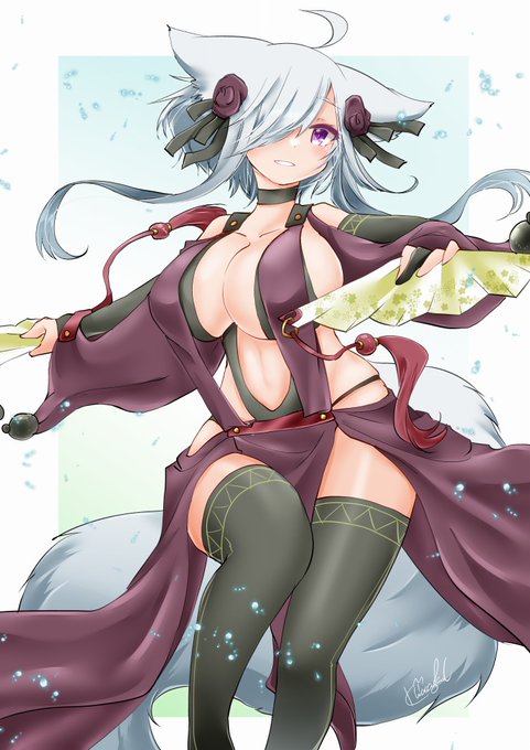 巫女の日らしいのでうちのセツカちゃんを🦊 