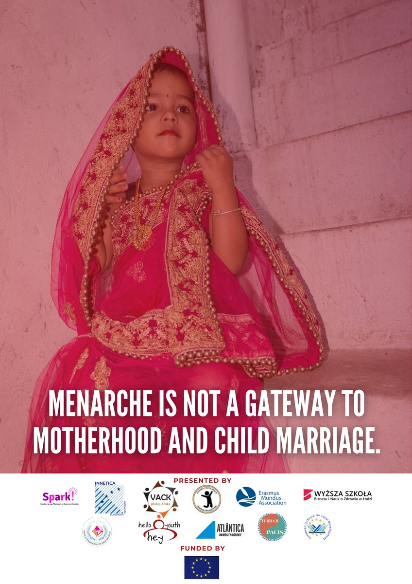 SPARKphils's tweet image. Menarche is a sign of puberty, and should never be considered a gateway to motherhood and childhood marriage.

#MenstrualHealth
#PeriodEmpowerment
#PeriodTalk