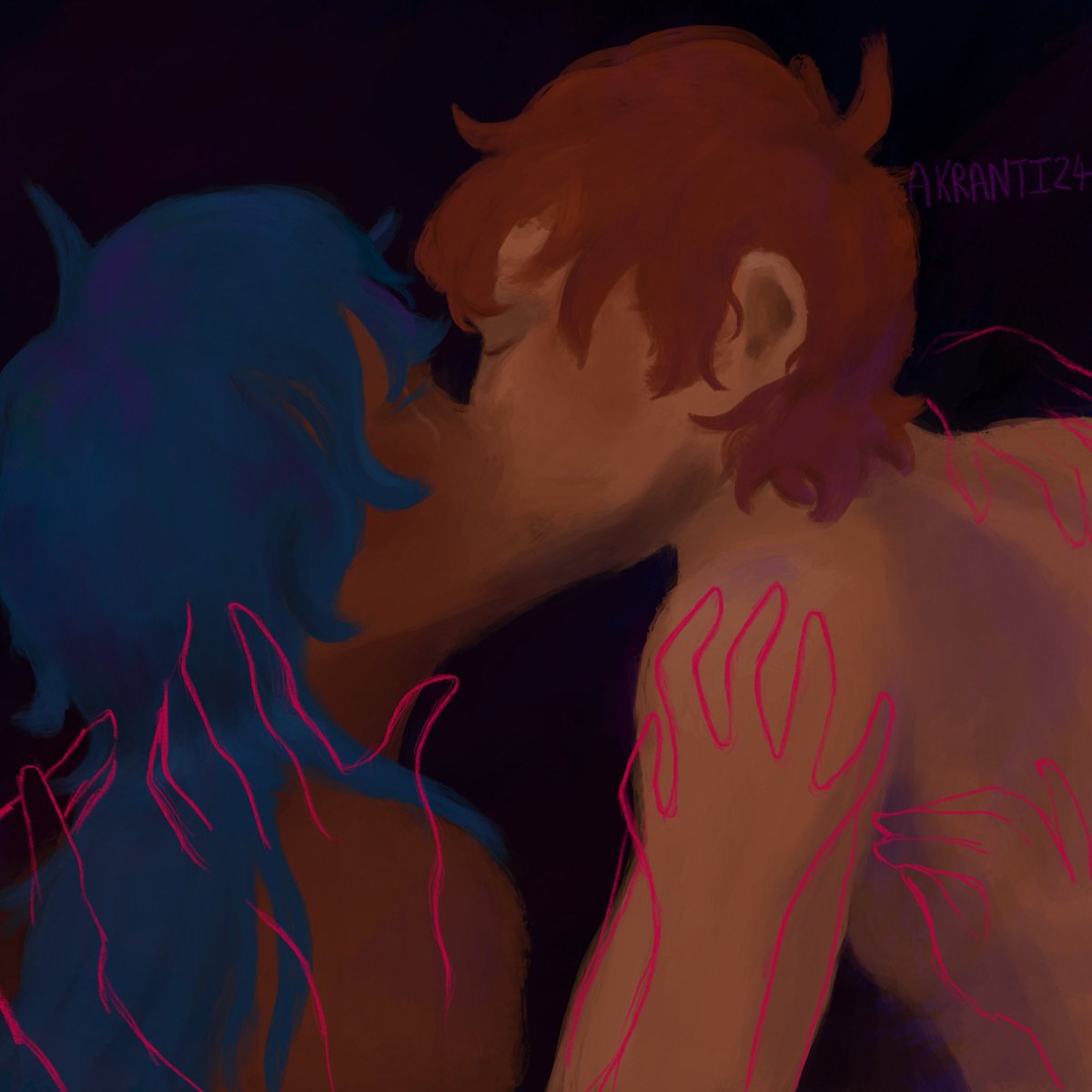 akrantiz's tweet photo. hey twitter i draw (mainly genshin im sick in the head im genuinely so sorry.) #art #arttwt #promotwt do people actually look through the tags #chaeya https://t.co/NSvEBSTOy9