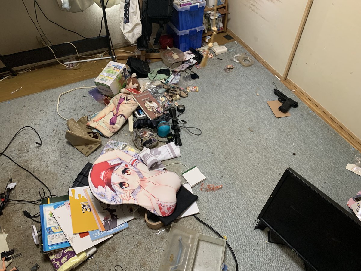 これから整理だけどなんだこのカオス空間 