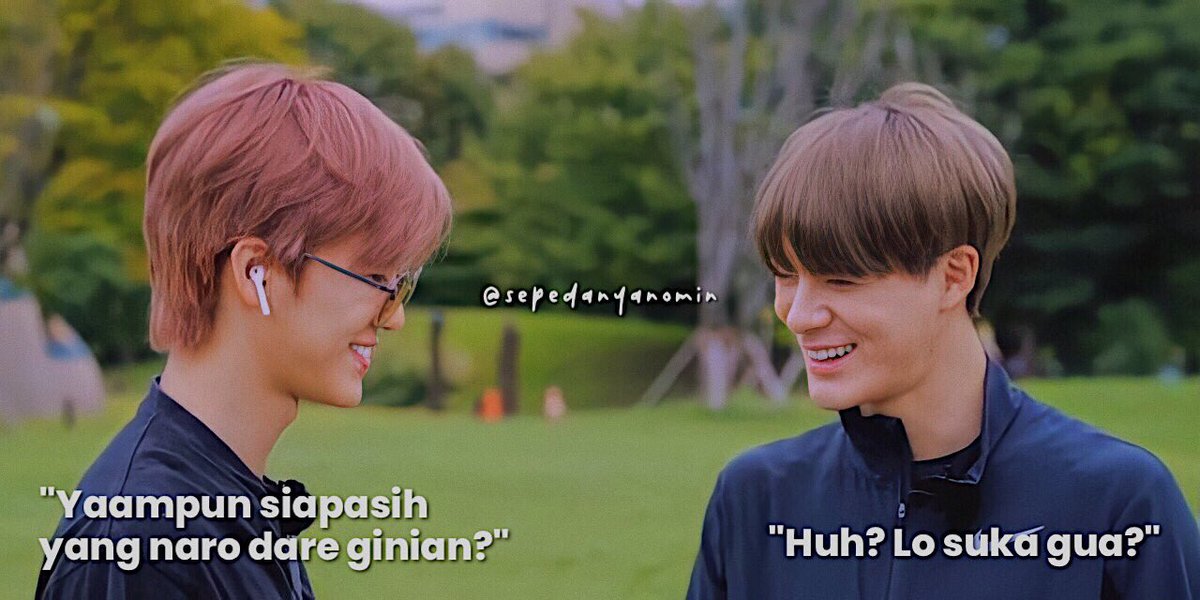 sepedanyanomin's tweet photo. nomin au ; 

           — Recondite 

"Selama ini perasaan gua gak sia - sia?" https://t.co/2HkN2RI3uS
