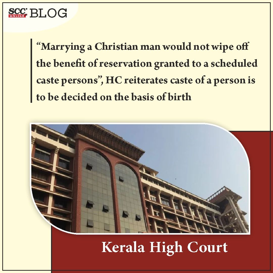 scconline_'s tweet photo. Would marrying a Christian man wipe off the benefit of a reservation granted to a scheduled caste person?
Read More Here - https://t.co/MjDxKfhOXm
#keralahighcourt #marrying #christian #reiterates #scheduledcast #lowerprimary #castcertificate #constitutions #hindu #reservation https://t.co/a7UHvSj1q3
