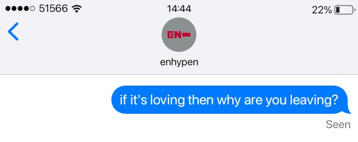 estrellasunoo's tweet photo. — enhypen responding to " if it's loving then why are you leaving? "

a thread ; https://t.co/1PNnUvsUhF