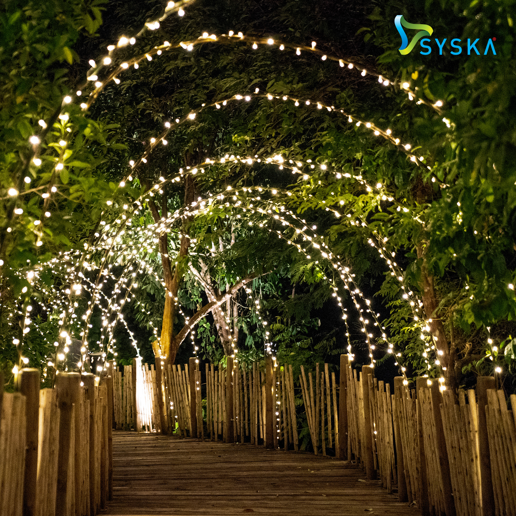 Syska online garden lights
