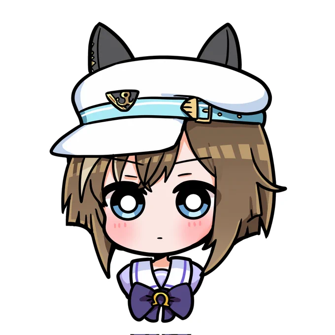 帽子のウマ娘ちゃん🧢💙 
