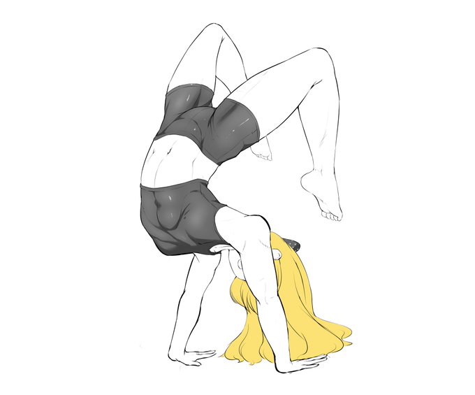 体幹がすごいシラユキちゃん 