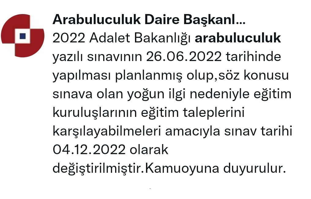TurgayBilge's tweet photo. Arabuluculuk Sınavı 26 Haziran'dan 4 Aralık'a ertelendi.
Neden?
Ne olacak?
Ne bekleniyor?
Sınav nasıl olacak?
Sınavın kapsamı değişecek mi?

Meslektaşlarımıza
teyit edilmiş bilgi ve açıklamaları sunuyorum:
👇 https://t.co/vfbsqfur2v