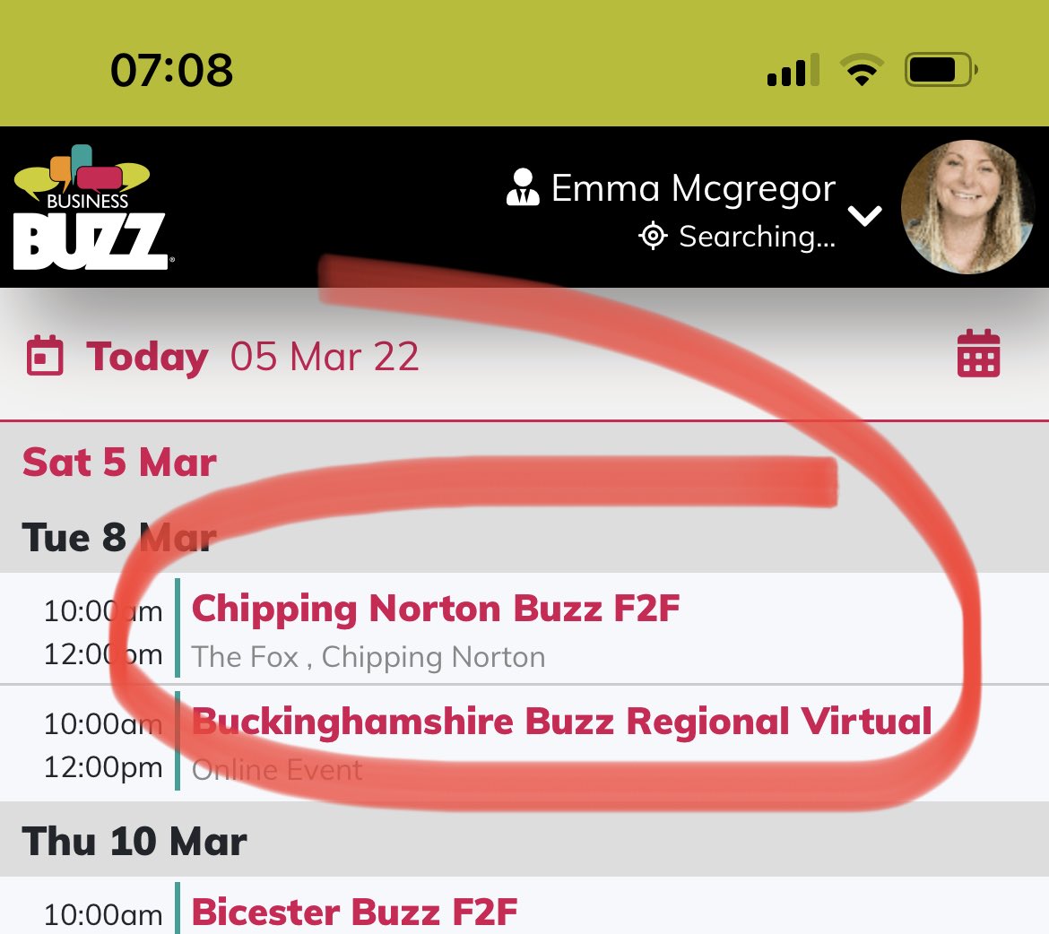 EmmaCMcGregor's tweet photo. When your event is the next one up on the ⁦@BizBuzzOxon⁩ calendar! #chippingnorton Business #networking next Tuesday 10-12, just £6. Link for tickets and to register in the comments https://t.co/d8mQFiDl1t