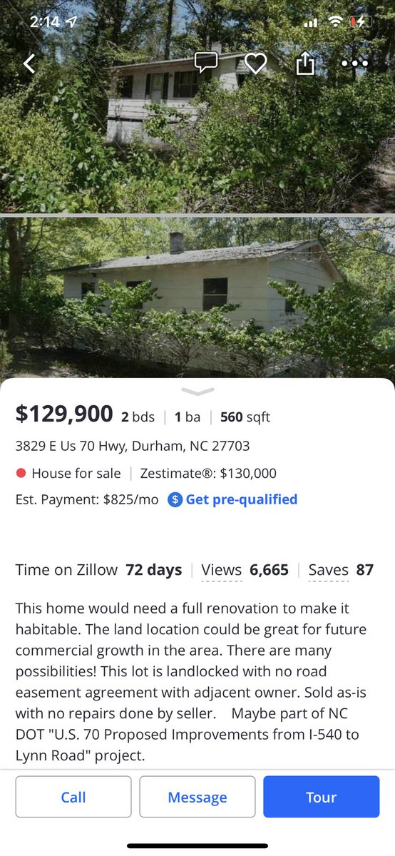 ericabturner's tweet photo. The current housing market is disrespectful af https://t.co/3O4MZ8GPtN