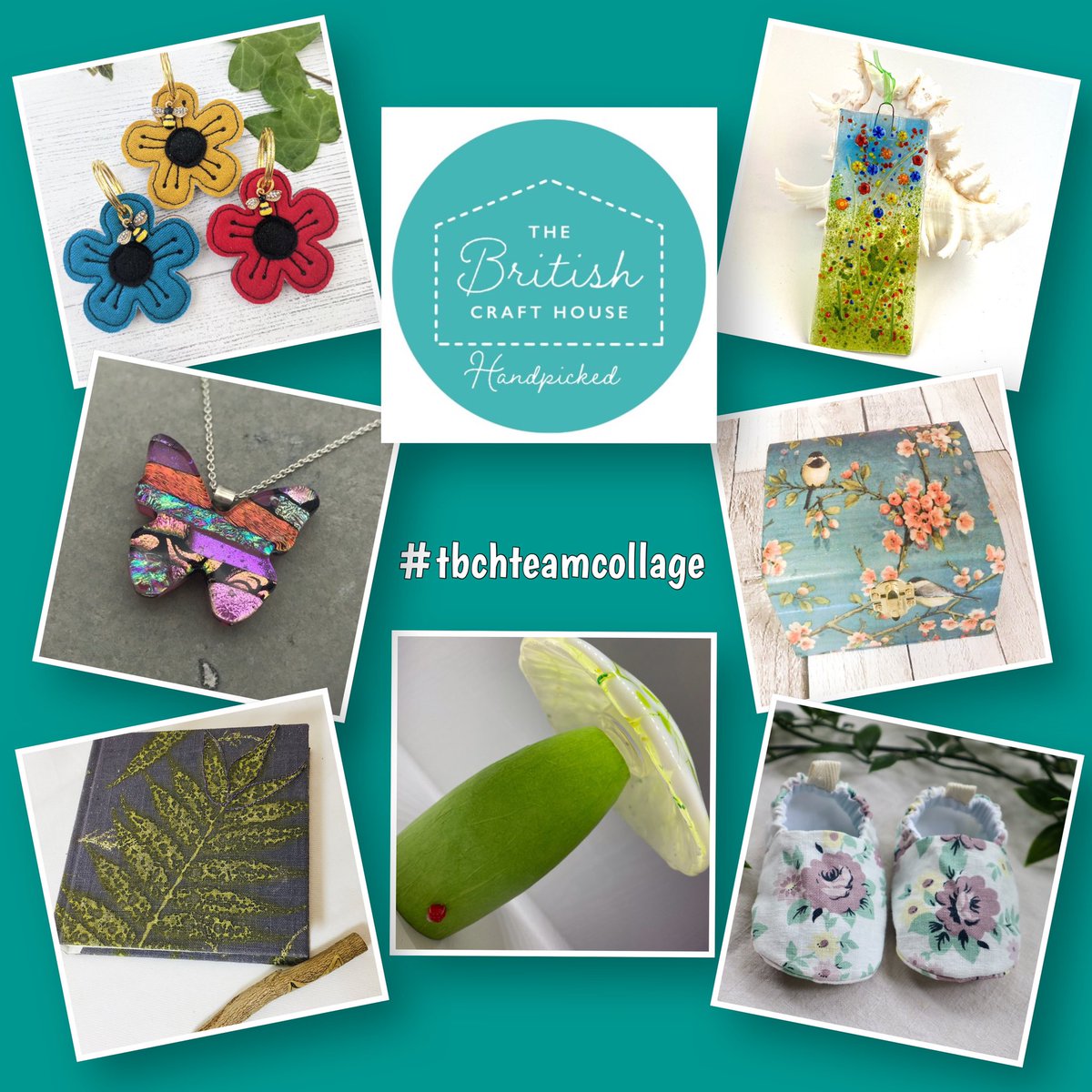It’s #tbchteamchallenge time! Clockwise from top left
<a href="/CornerLaneDesig/">CornerLaneDesigns</a>
<a href="/BumblebeeGlass/">Bumblebee Glass</a>
<a href="/motleyscollect/">Motleys Collection</a>
<a href="/hedgehog_happy/">Happy Hedgehog Designs</a>
<a href="/ditsyglass/">ditsyglass</a>
@InspiredTextil1
<a href="/SparkletasticG/">Sparkletastic glass</a>
All these gorgeous creations can be found at thebritishcrafthouse.co.uk. Perfect for spring or a Mothering Sunday gift.