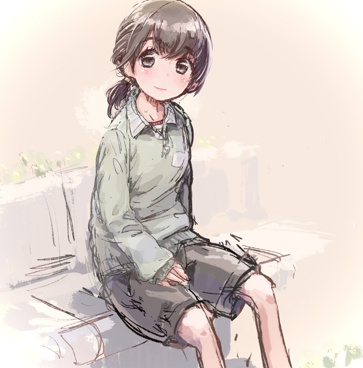 「ねえ、春っぽいよ 」|こーわのイラスト