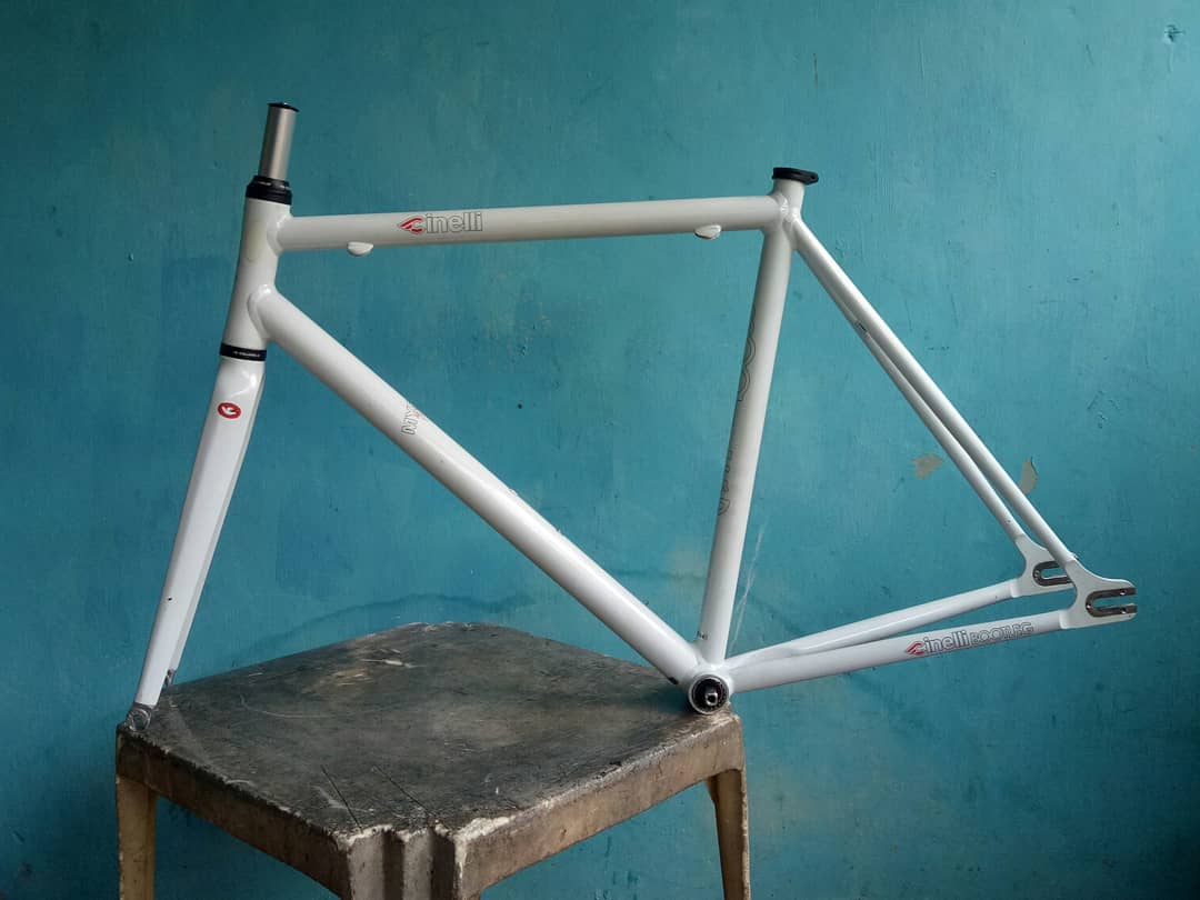 WTS Frameset Cinelli Bootleg Mystic Rats size seattube C-C 50 cm WTS Frameset Cinelli Bootleg Mystic Rats size seattube C-C 50 cm