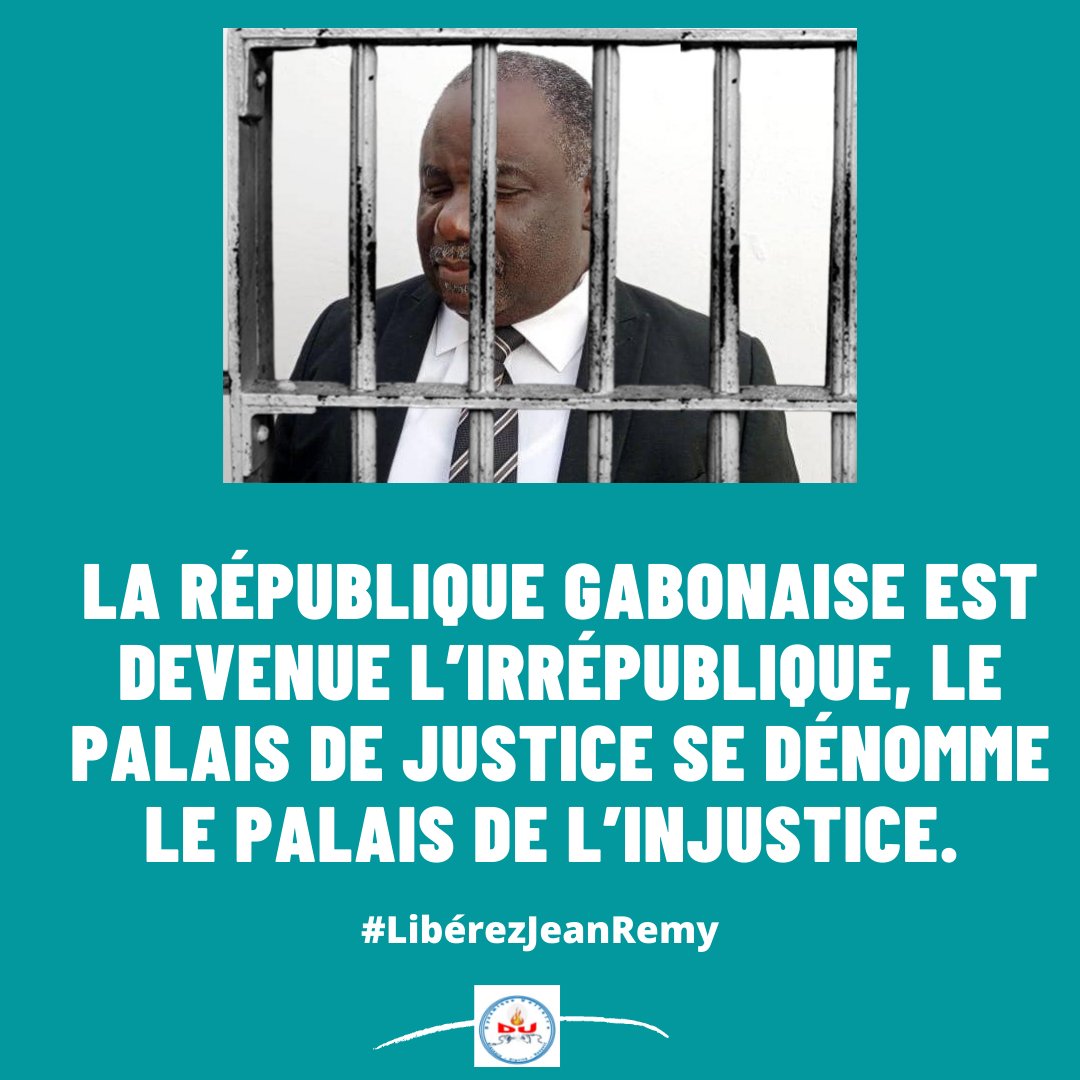 Une énième fois de trop, le mépris du droit a triomphé, la désacralisation de la vie et de la dignité humaine a triomphé, la barbouzerie institutionnelle vient encore de triompher.

#Gabon #LiberezJeanRemy