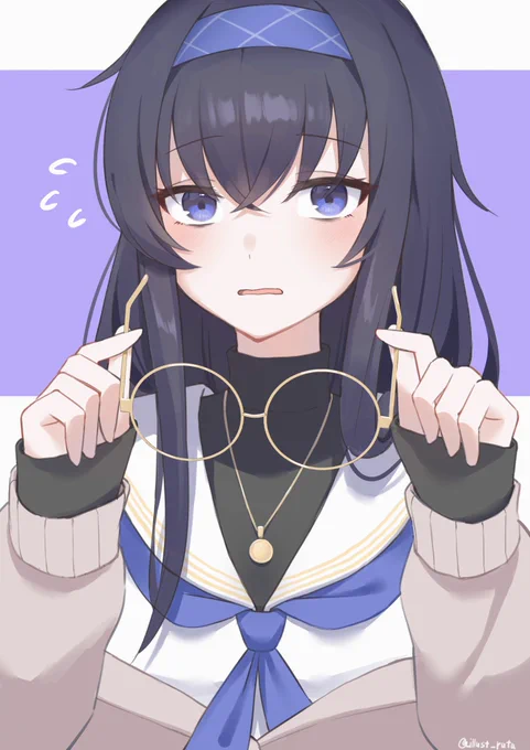 ウイちゃんかわいい、、、#ブルアカ#블루아카이브#BlueArchive 