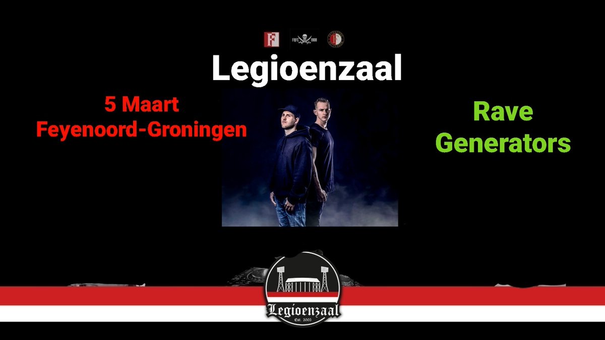 Vanavond in <a href="/DeLegioenzaal/">De Legioenzaal</a> weer lekkere tyfus herrie met
" Rave Generators "