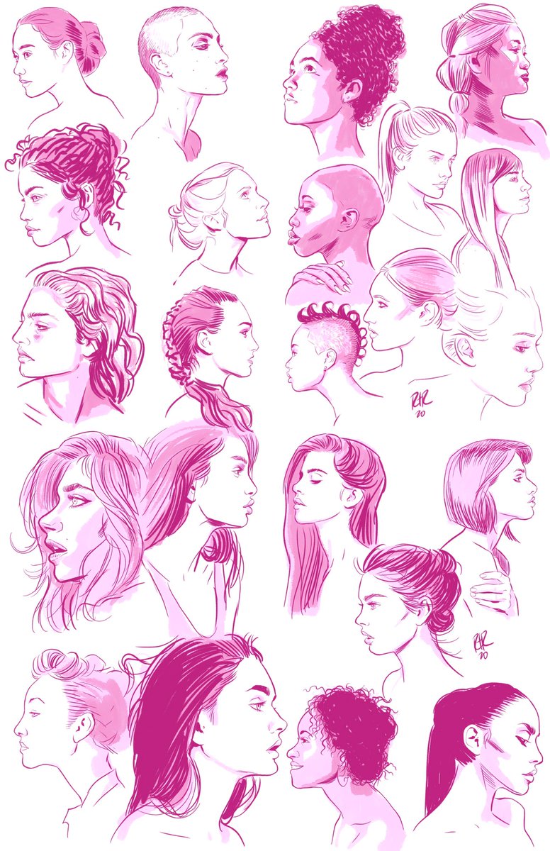 14) One thing I'm trying to improve on is drawing faces in profile.
I also think there's too much of a style gap between my digital and traditional art.
Long list of things I wish I had more time to practice - perspective, shoes, cars, dynamic layouts, small figures, shadows…
