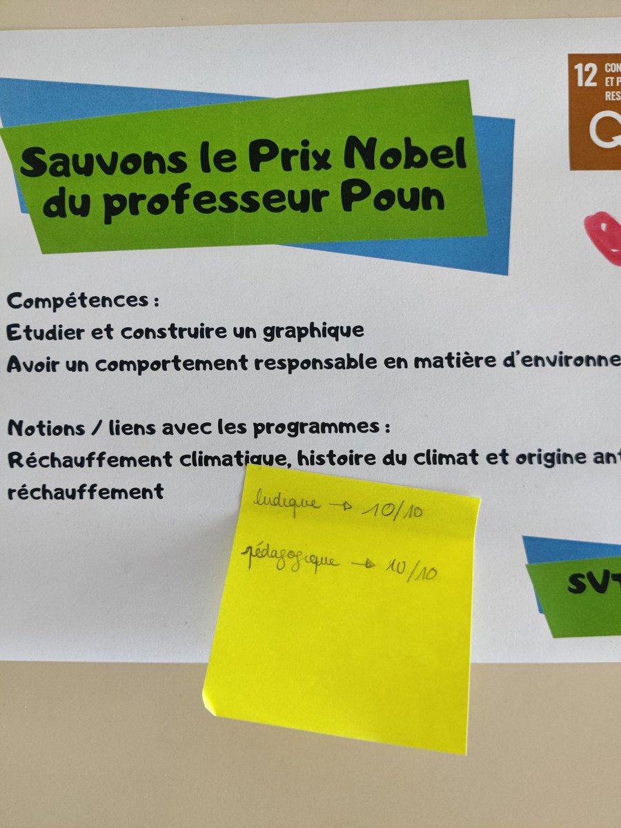 paris_segolene's tweet photo. Quoi de mieux pour un membre de la @TeamLudens que de faire découvrir la #ludification à des étudiants de l'#INSPE, les faire tester et évaluer ses jeux, partager autour de la méthodologie de création et mettre à disposition des ressources et outils?
Rien, c'était juste parfait ! https://t.co/UIdUEQTyBe