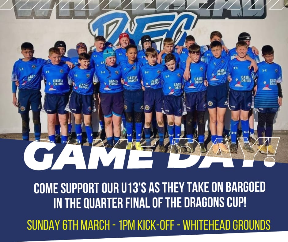 Come along and support the U13's this Sunday! Let's go Steelers 💪🏉🏉 <a href="/Edds_Official/">Whitehead RFC 🏉🏴󠁧󠁢󠁷󠁬󠁳󠁿</a> <a href="/Steelersjrfc/">Whitehead Steelers</a> <a href="/aaronwain97/">Aaron Wainwright</a> <a href="/EngineEddy/">Eddy Engine 🏴󠁧󠁢󠁷󠁬󠁳󠁿</a> @whiteheadrfc11 <a href="/WhiteheadsRFC/">Whitehead RFC</a>