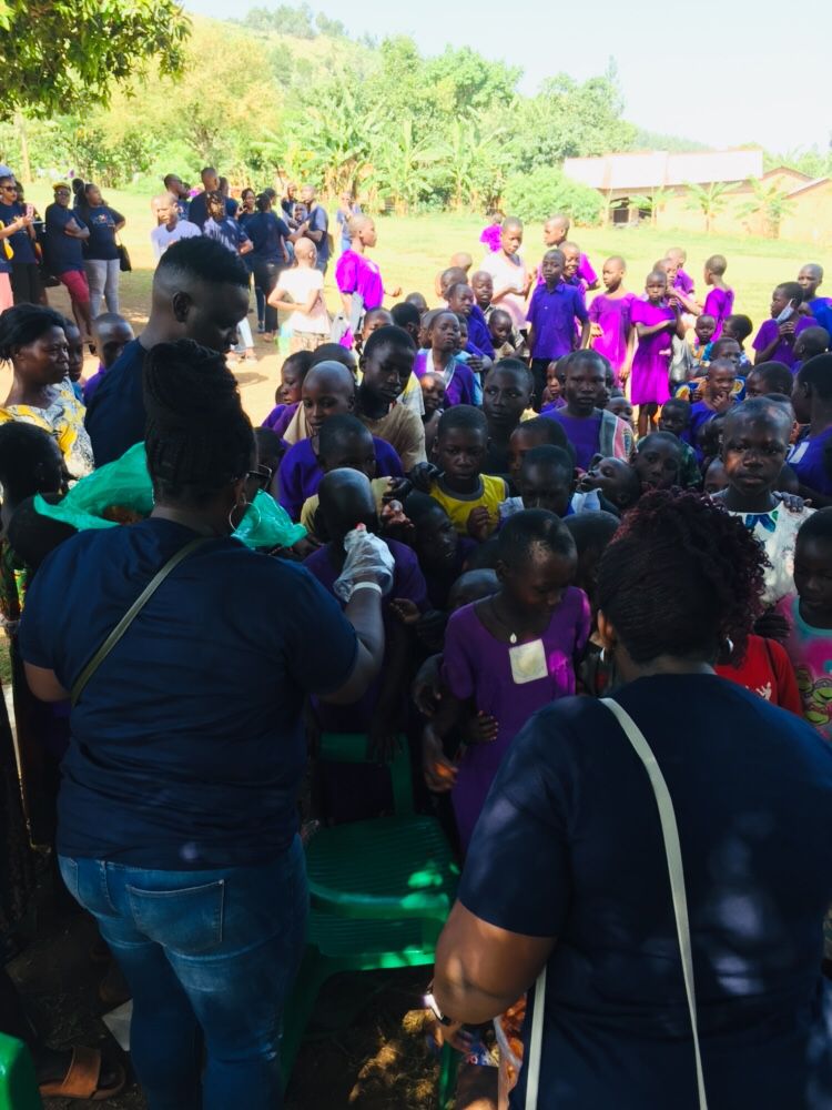 rotaractnateete's tweet image. We have arrived. Like any parent, when you visit your child, you tag along with a snack. #KakubaXtra