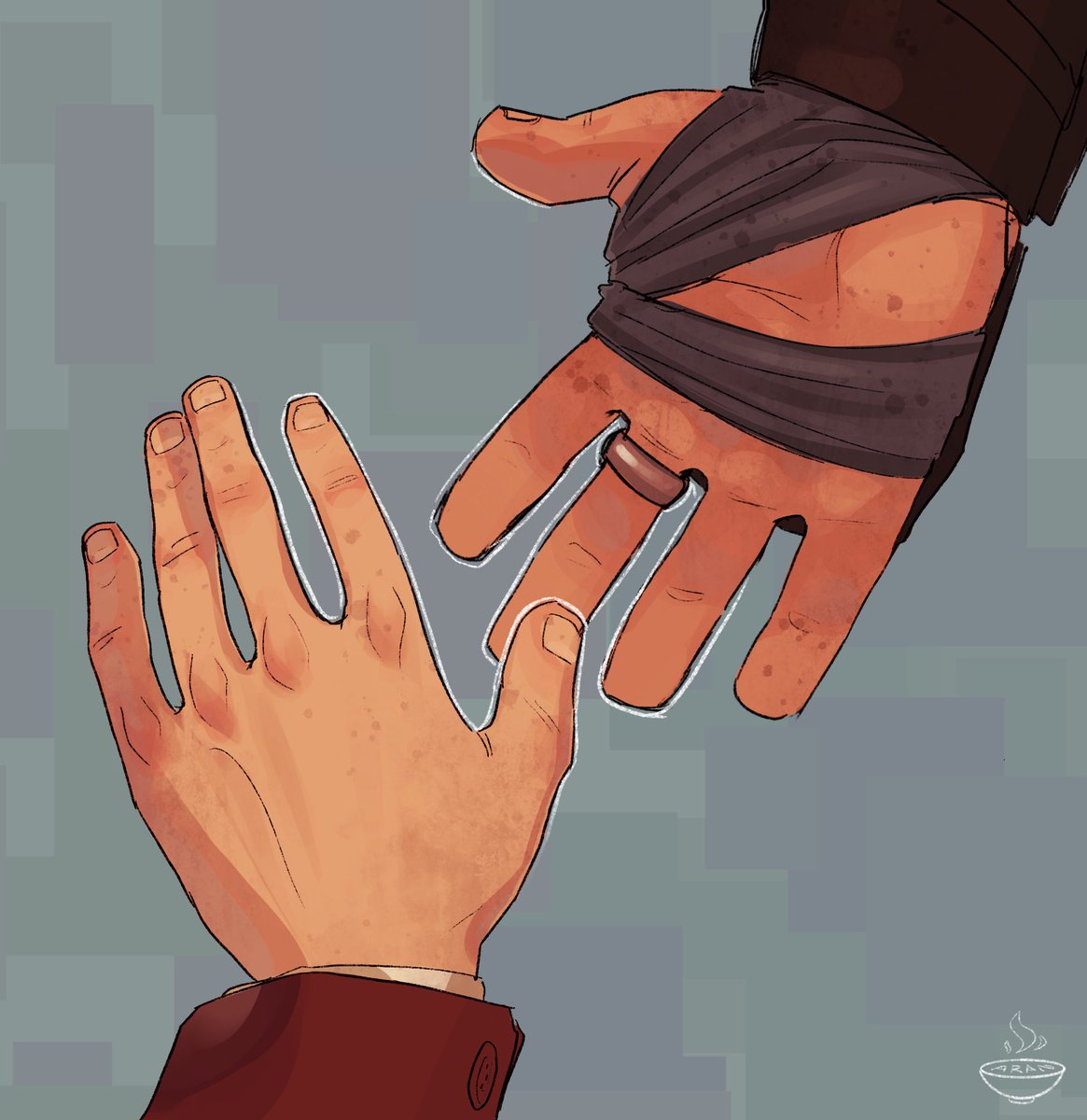 onionsoupbowl's tweet photo. trying to get back into the swing of things 
#Bagginshield #TheHobbit https://t.co/nYHJ06ndWF