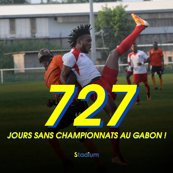 Stadium_ga's tweet photo. La Stat | 7⃣2️⃣7⃣ ! Cela fait 727 jours que les championnats du #Gabon, #NationalFoot1 et #NationalFoot2, sont à l'arrêt par décision du gouvernement. 727 jours, 727 échecs ! Une véritable honte pour notre pays ⚽️ 🇬🇦 😡 #Stadium_ga #StadiumStats #OnVeutLeChampionnat / 📸 DR https://t.co/o5dmxZiqRG