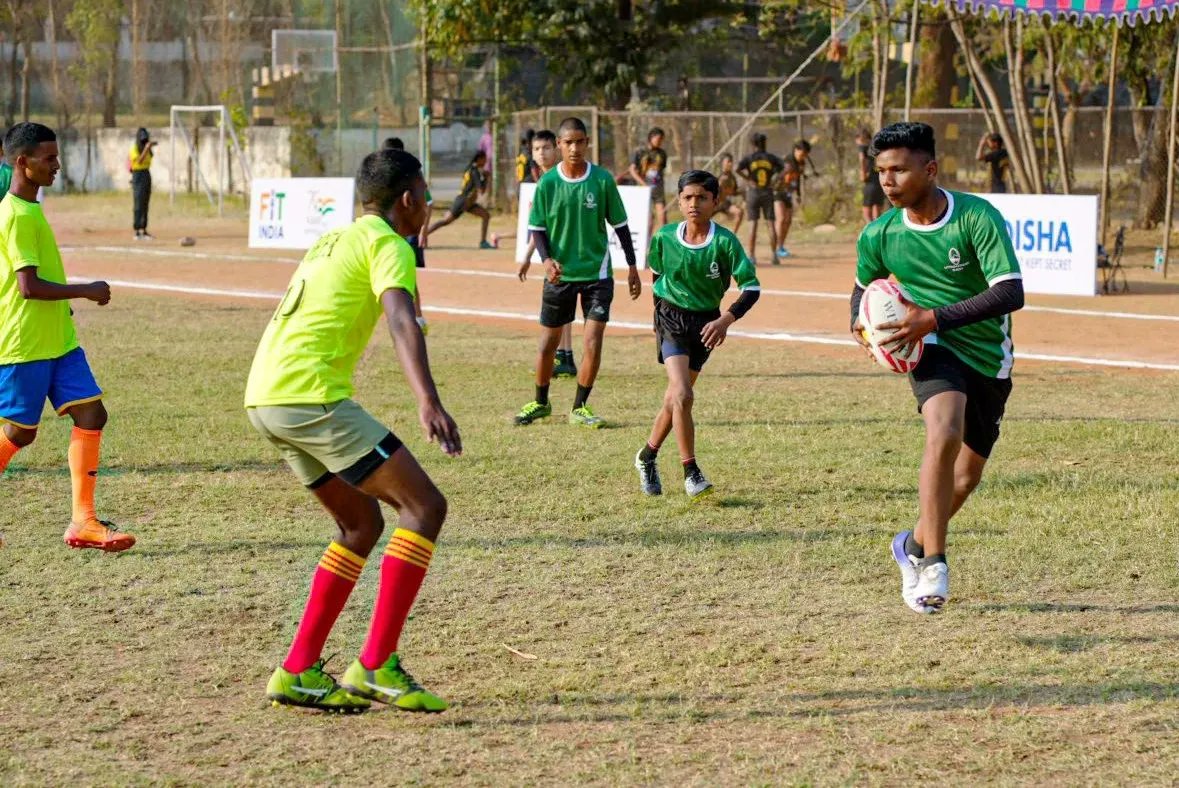ukrugbyindia's tweet photo. Action from sub-junior national championship.
@RugbyIndia 
#rugby #uttarakhandrugby #rugbyindia #growwithrugby #risewithrugby https://t.co/obZXZT8rdb