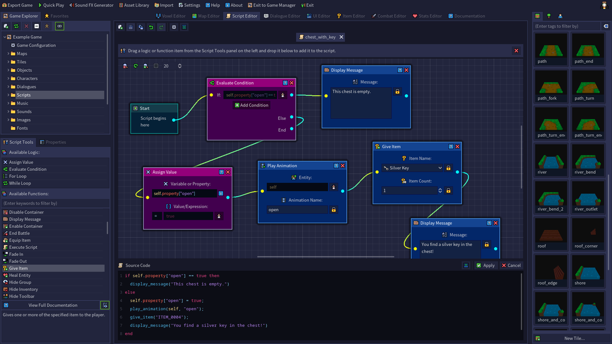 rpginabox's tweet photo. Did you know that RPG in a Box is an engine created as a "game" within @godotengine? Thank you so much @reduzio, @Akien, and all those who have contributed to Godot in any way. So awesome how far it's come! ❤️
#screenshotsaturday #voxel #gamedev #indiedev #indiegames #godotengine https://t.co/N1XLKj7bek