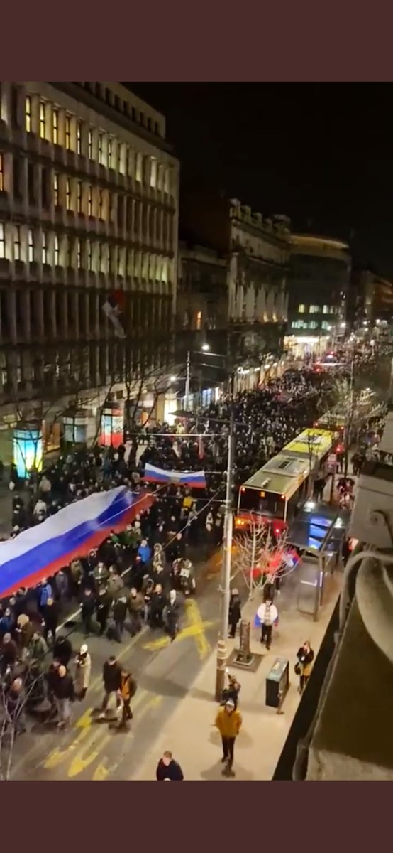 Letzte Nacht in #Serbia, Beograd . Und nicht vergessen: Serbien ist ein #EU Beitrittskandidat. So ein Verhalten muss Konsequenzen haben!