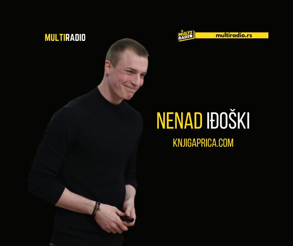 MultiRadioNS's tweet image. #audioknjige #knjigapriča #slušajsvojuknjigu #intervju
multiradio.rs/nenad-idoski-k…